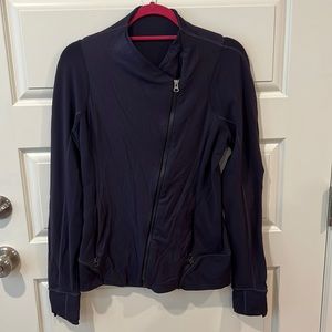 Lululemon Slanted Zip Yoga Jacket Size 10
